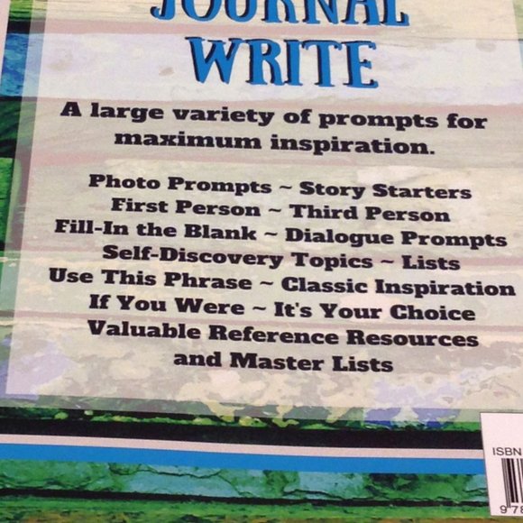 Writing Journal - Prompts for creative writing, workbook for writers - Picture 4 of 8